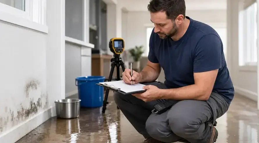 Water damage insurance claim support in Bay Village, OH by Galloway Water Damage Restoration